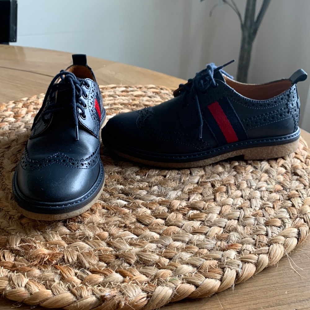 Gucci toddler boy size 12 shoes
